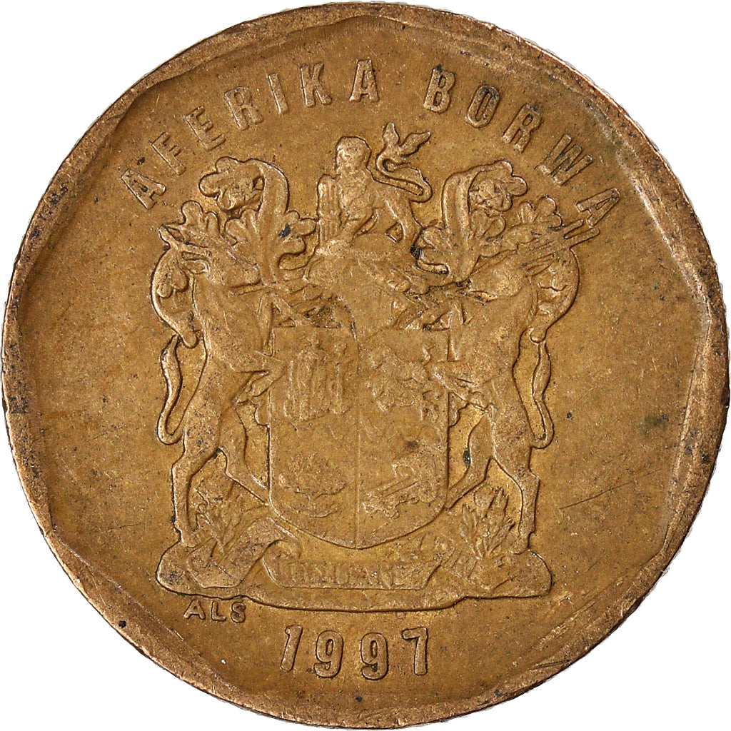 Munten, Zuid Afrika, 20 Cents, 1997