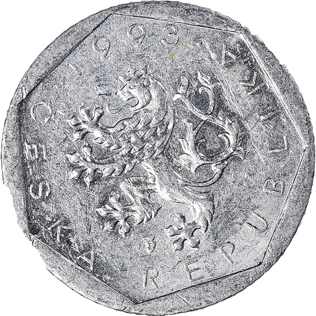 Coin, Czech Republic, 20 Haleru, 1993