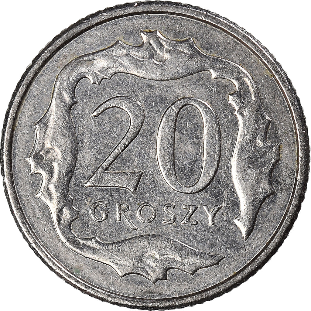 Münze, Polen, 20 Groszy, 2013