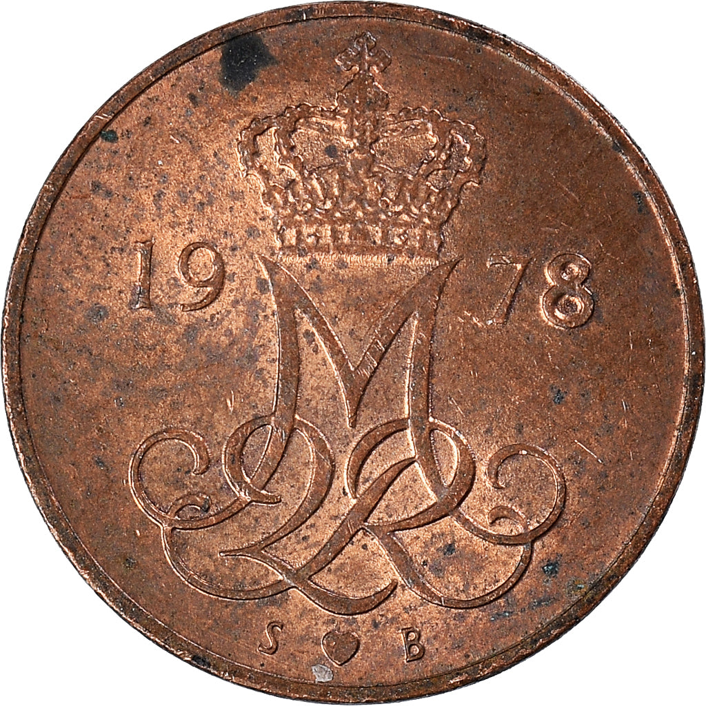 Monnaie, Danemark, 5 Öre, 1978