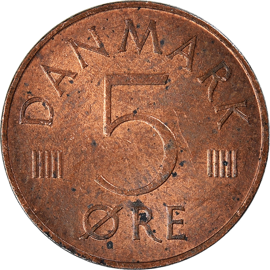Monnaie, Danemark, 5 Öre, 1978