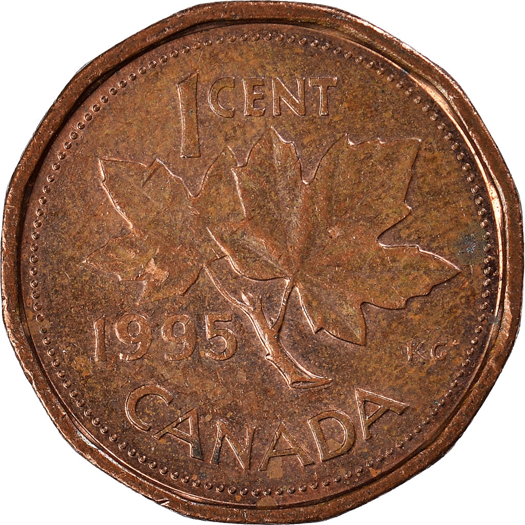 Coin, Canada, Cent, 1995