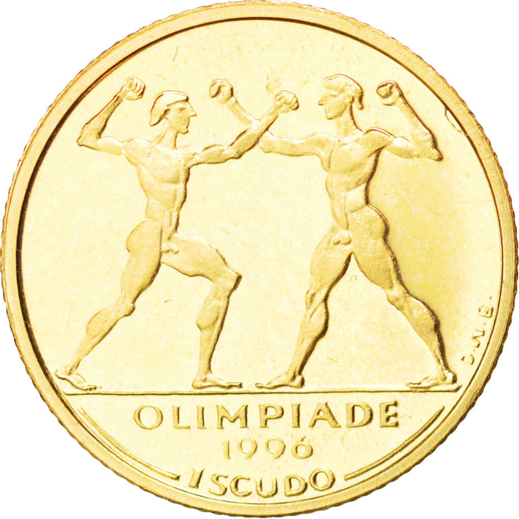 SAN MARINO, Scudo, 1996, KM #338, MS(64), Gold, 3.23