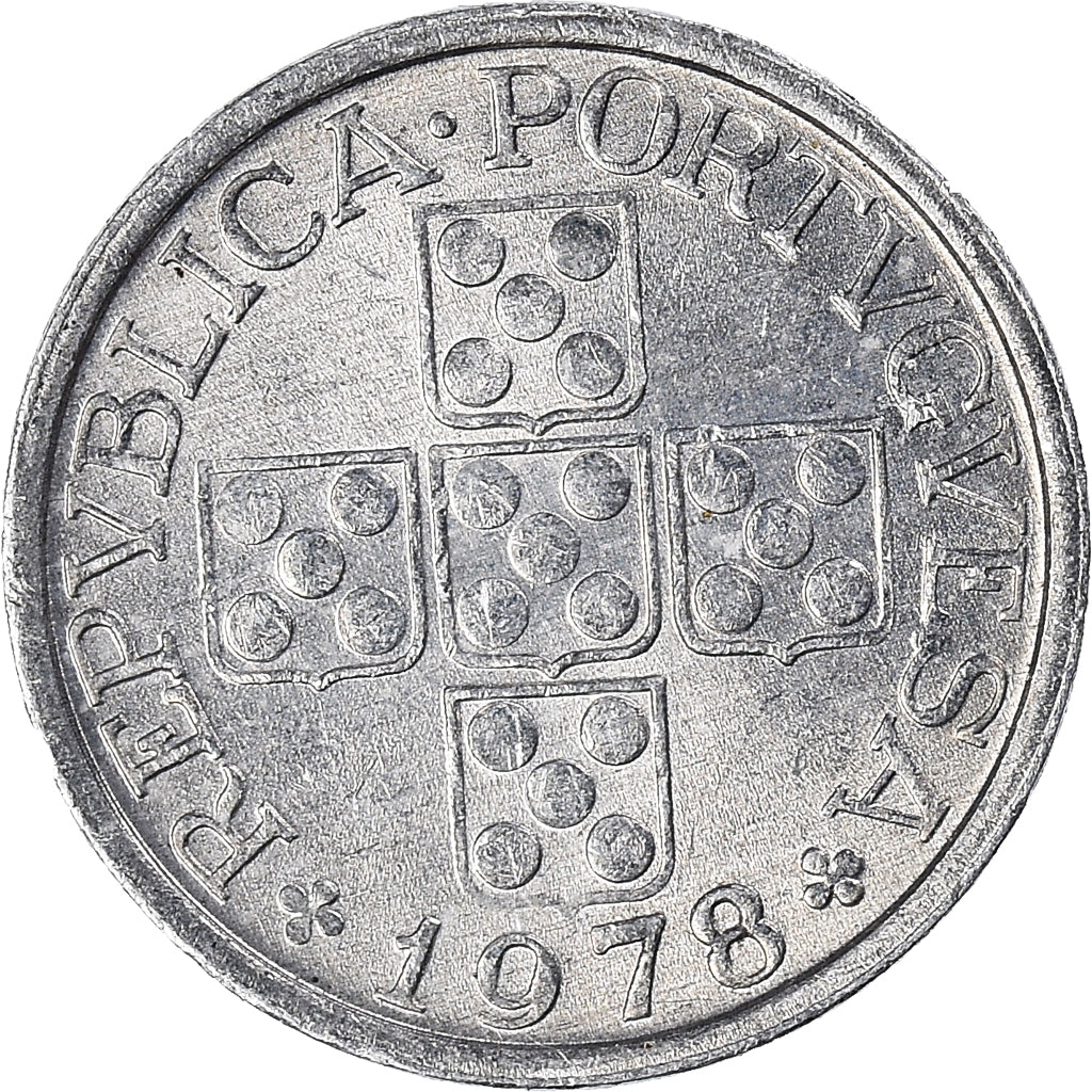 Moeda, Portugal, 10 Centavos, 1978