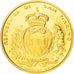 SAN MARINO, 2 Scudi, 1996, KM #339, MS(63), Gold, 6.45