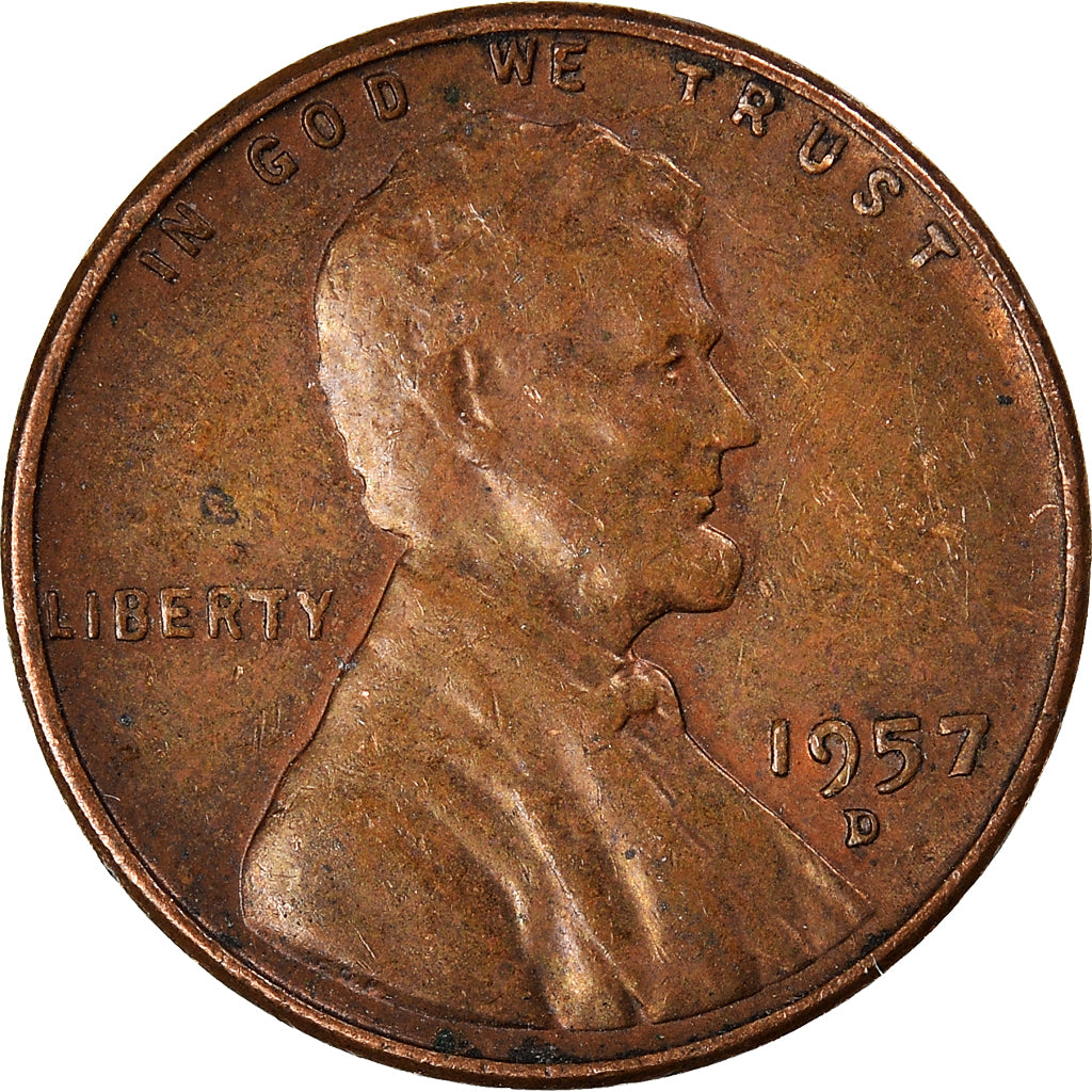 Munten, Verenigde Staten, Cent, 1957