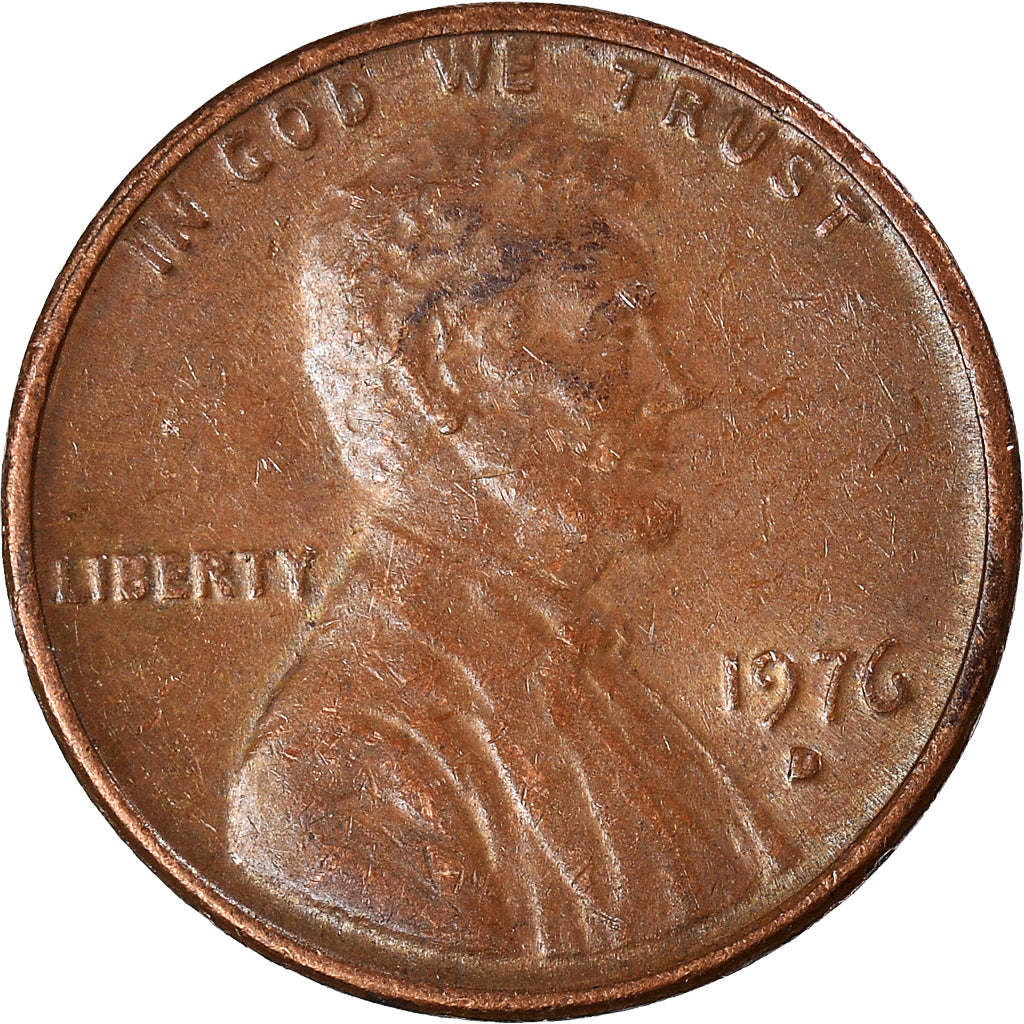 Münze, Vereinigte Staaten, Cent, 1976