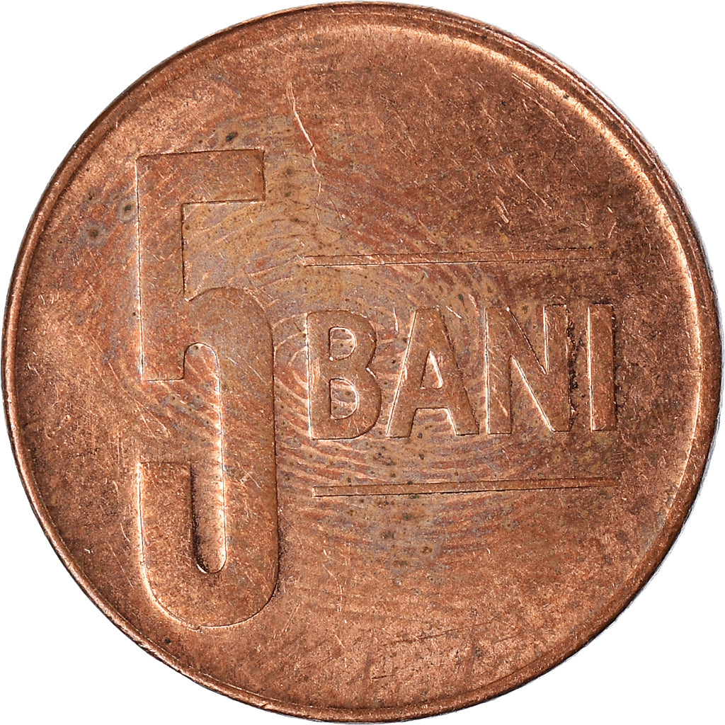 Moeda, Roménia, 5 Bani, 2013