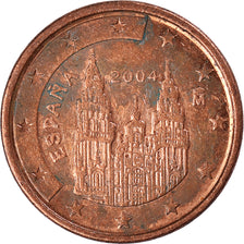 Monnaie, Espagne, Euro Cent, 2004