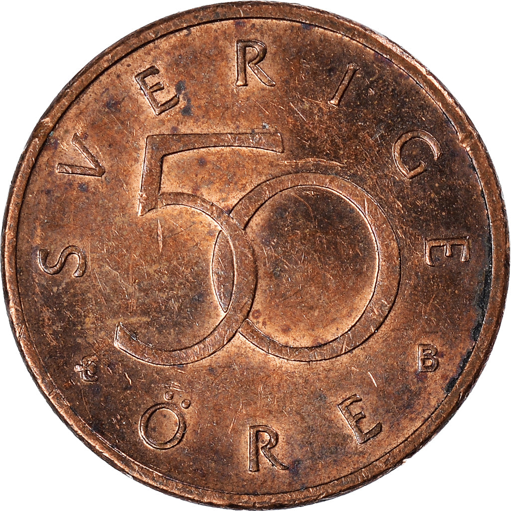 Coin, Sweden, 50 Öre, 2002