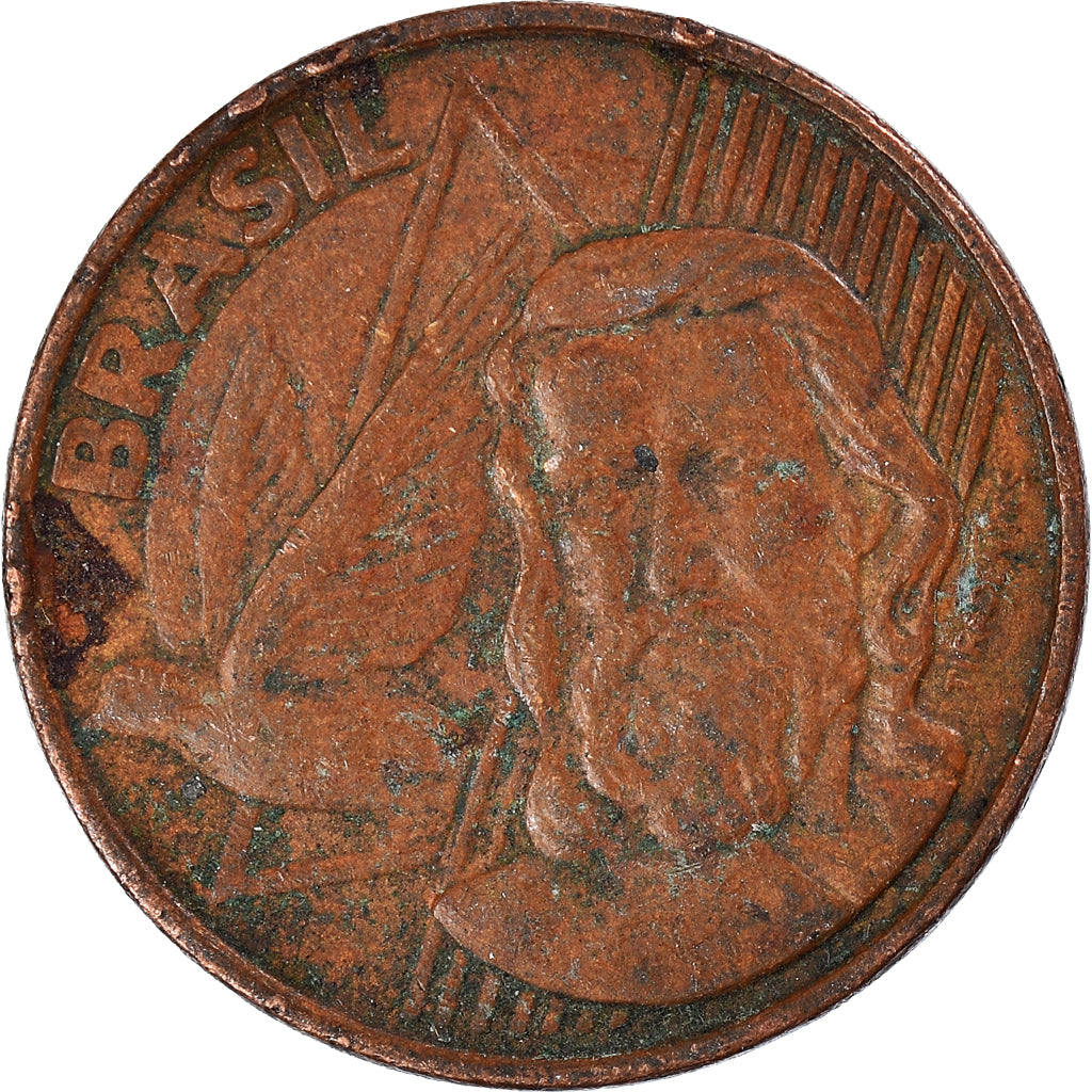 Coin, Brazil, 5 Centavos, 2001