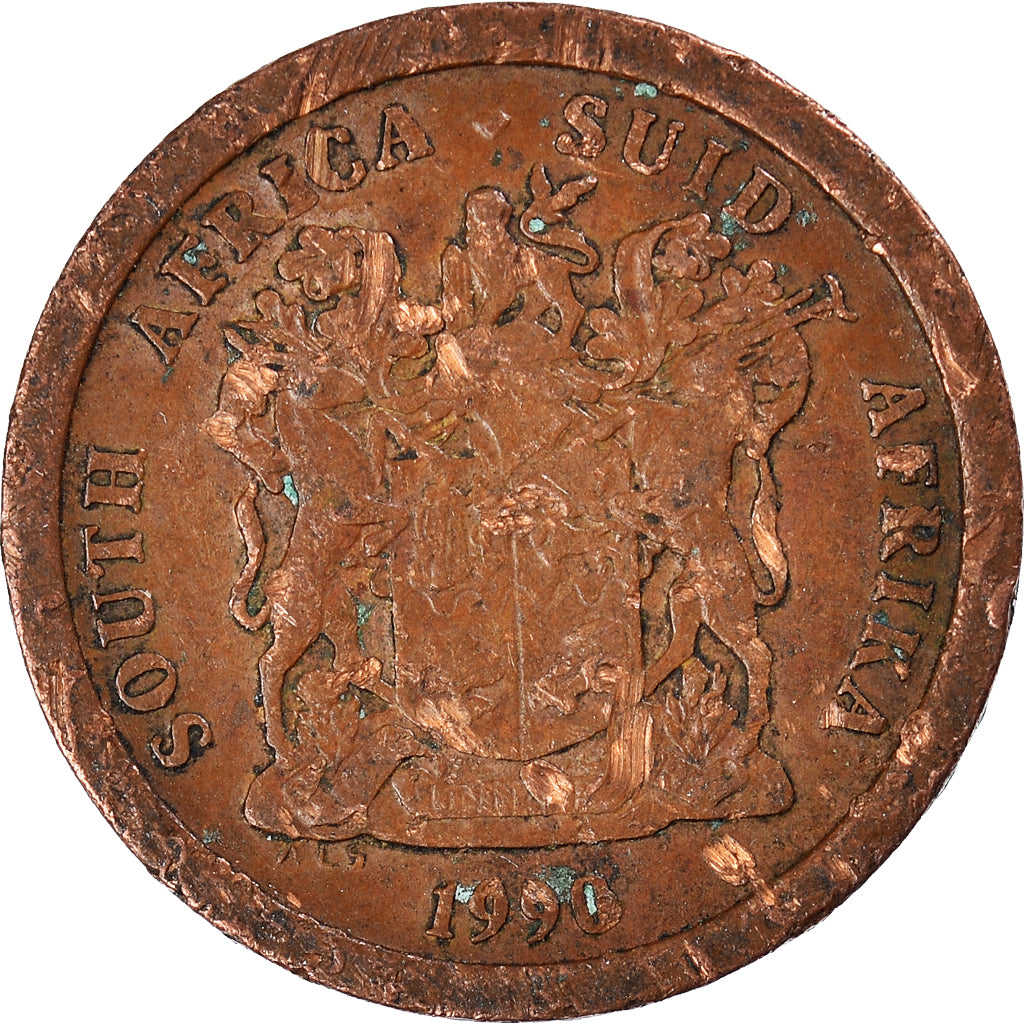 Moneta, Sudafrica, 5 Cents, 1996