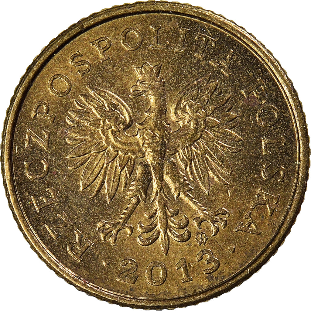 Münze, Polen, Grosz, 2013