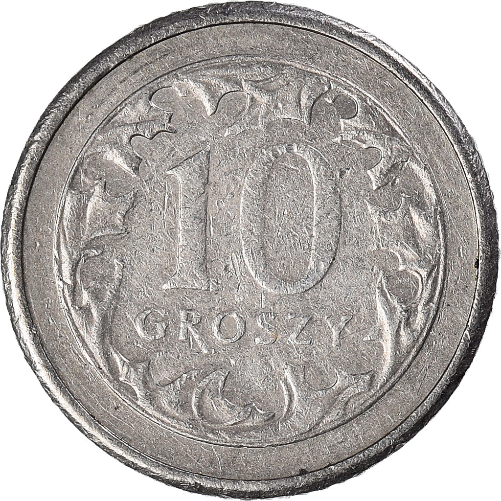 Moneta, Polska, 10 Groszy, 1992
