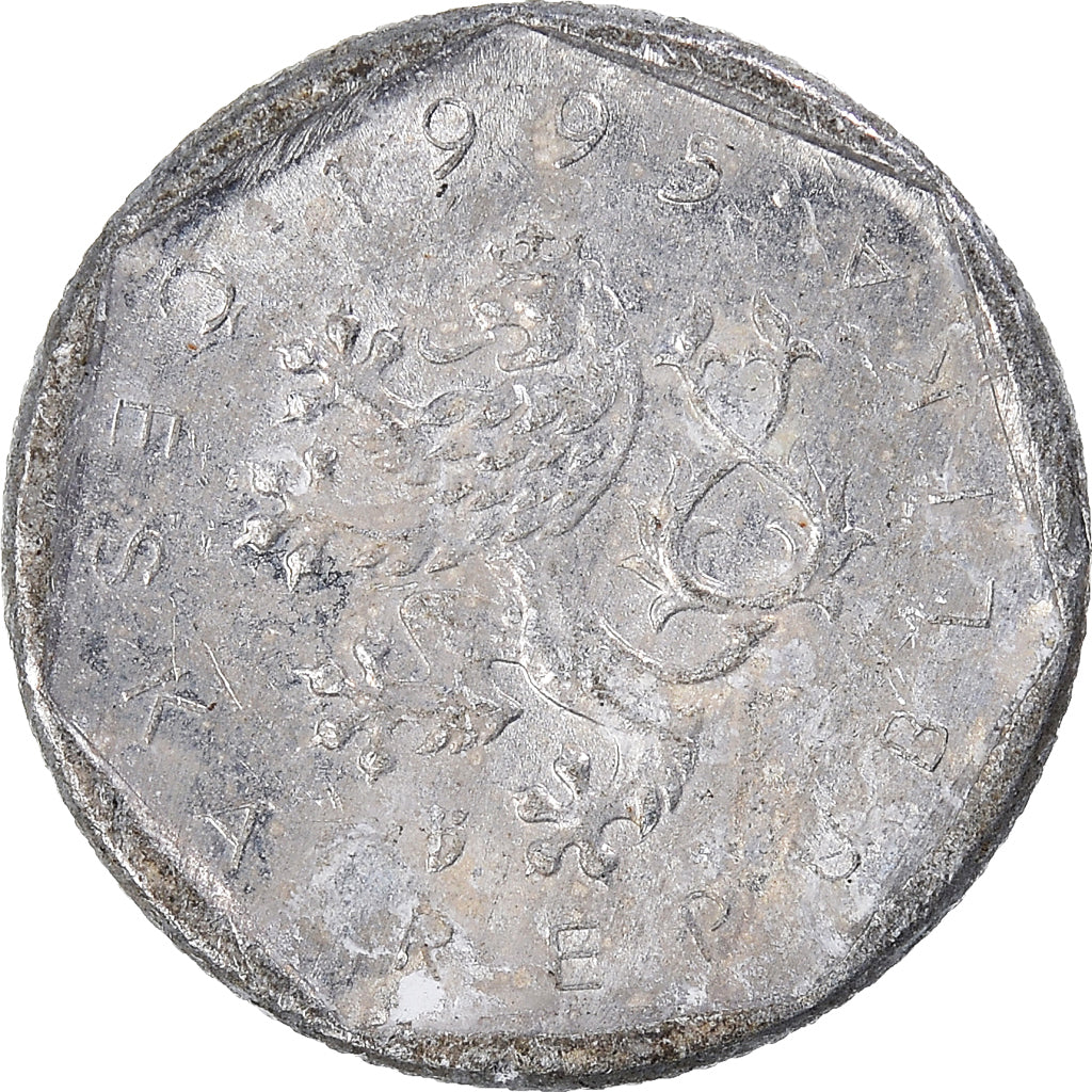 Coin, Czech Republic, 20 Haleru, 1995