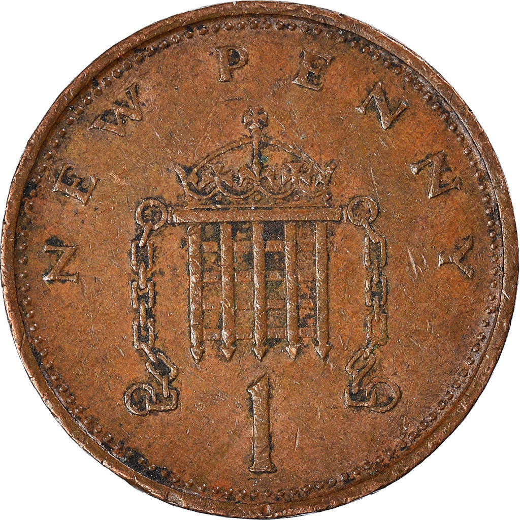 Münze, Großbritannien, New Penny, 1978