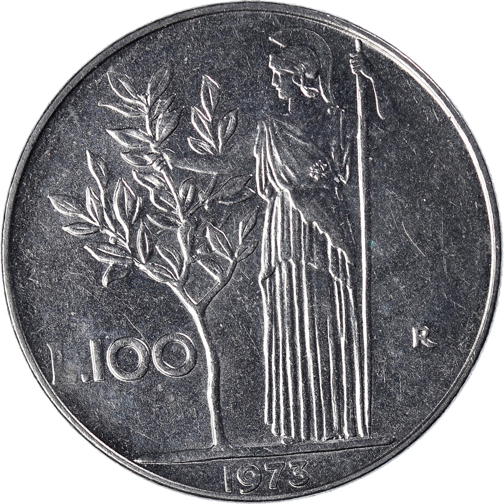 Moneda, Italia, 100 Lire, 1973