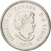 Canada, 25 Cents, 2013, KM #New, MS(63), Nickel plated steel, 4.47