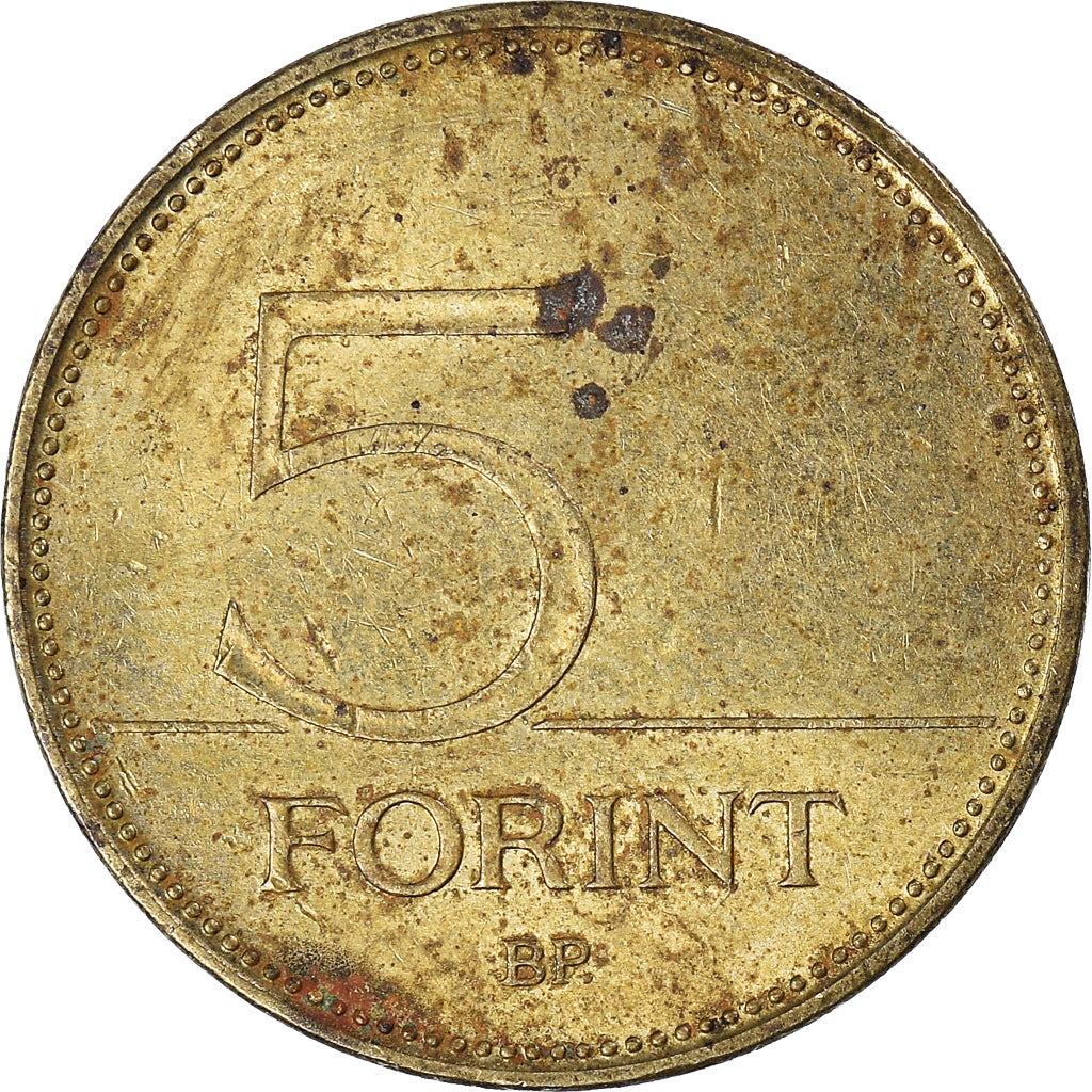 Coin, Hungary, 5 Forint, 1993