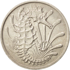 Coin, Singapore, 10 Cents, 1981, EF(40-45), Copper-nickel, KM:3