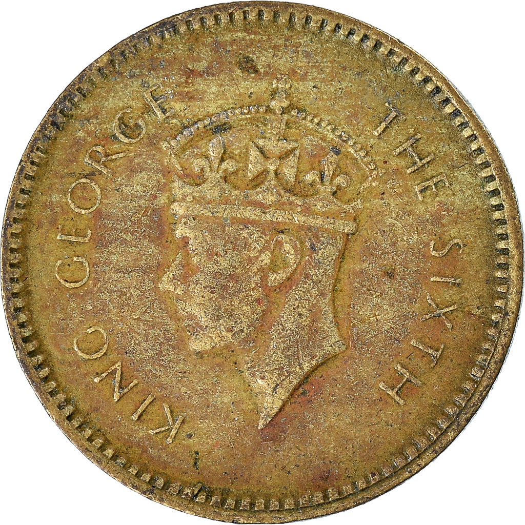 Munten, Ceylon, 25 Cents, 1951