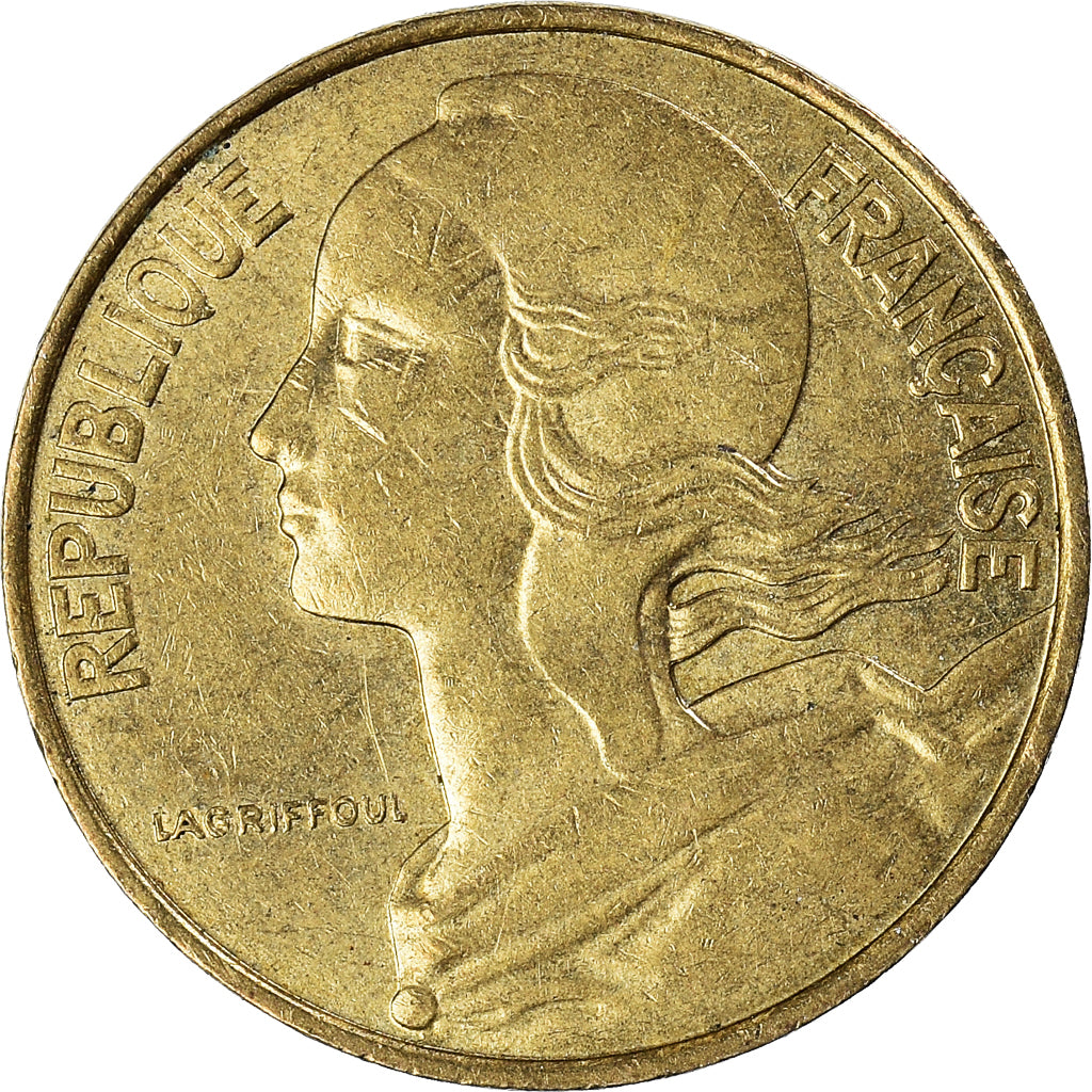 Munten, Frankrijk, 10 Centimes, 1991