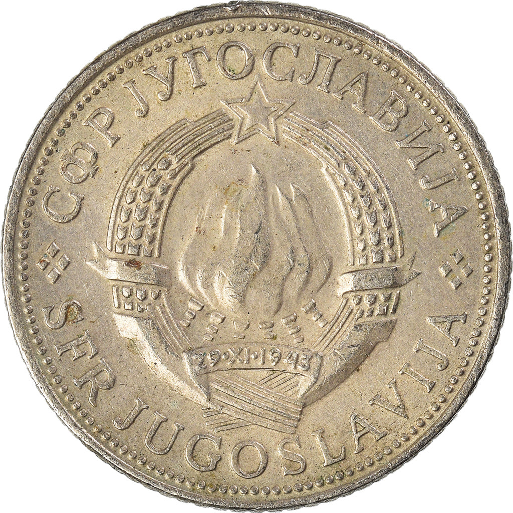 Coin, Yugoslavia, 5 Dinara, 1972