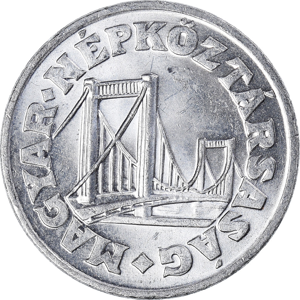 Moeda, Hungria, 50 Fillér, 1983