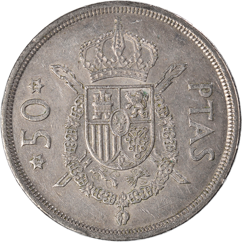 Moneta, Hiszpania, 50 Pesetas, 1975 (79)