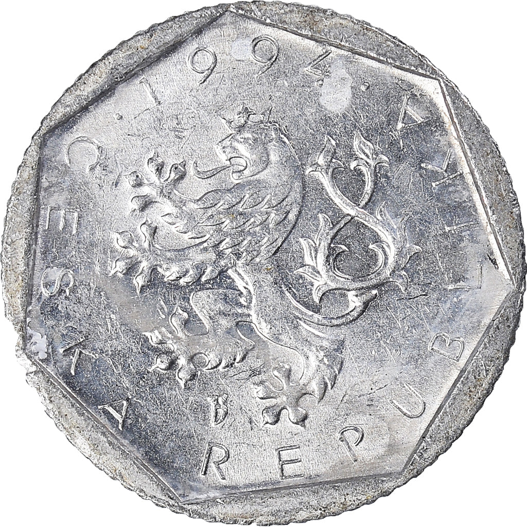 Coin, Czech Republic, 20 Haleru, 1994