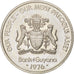 GUYANA, 25 Cents, 1976, Franklin Mint, KM #40, AU(55-58), Copper-Nickel, 21.5,..