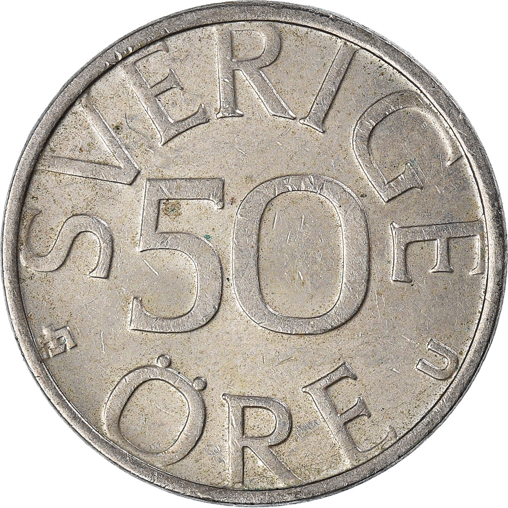 Coin, Sweden, 50 Öre, 1981