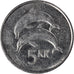 Coin, Iceland, 5 Kronur, 2005