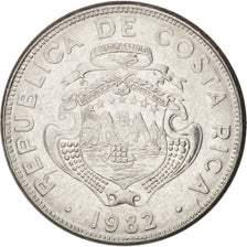 Moneda, Costa Rica, 2 Colones, 1982, EBC+, Acero inoxidable, KM:211.1