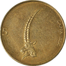 Munten, Slovenië, 5 Tolarjev, 1995