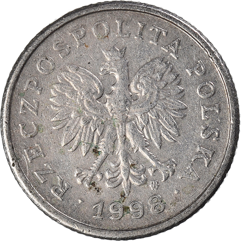 Münze, Polen, 20 Groszy, 1998