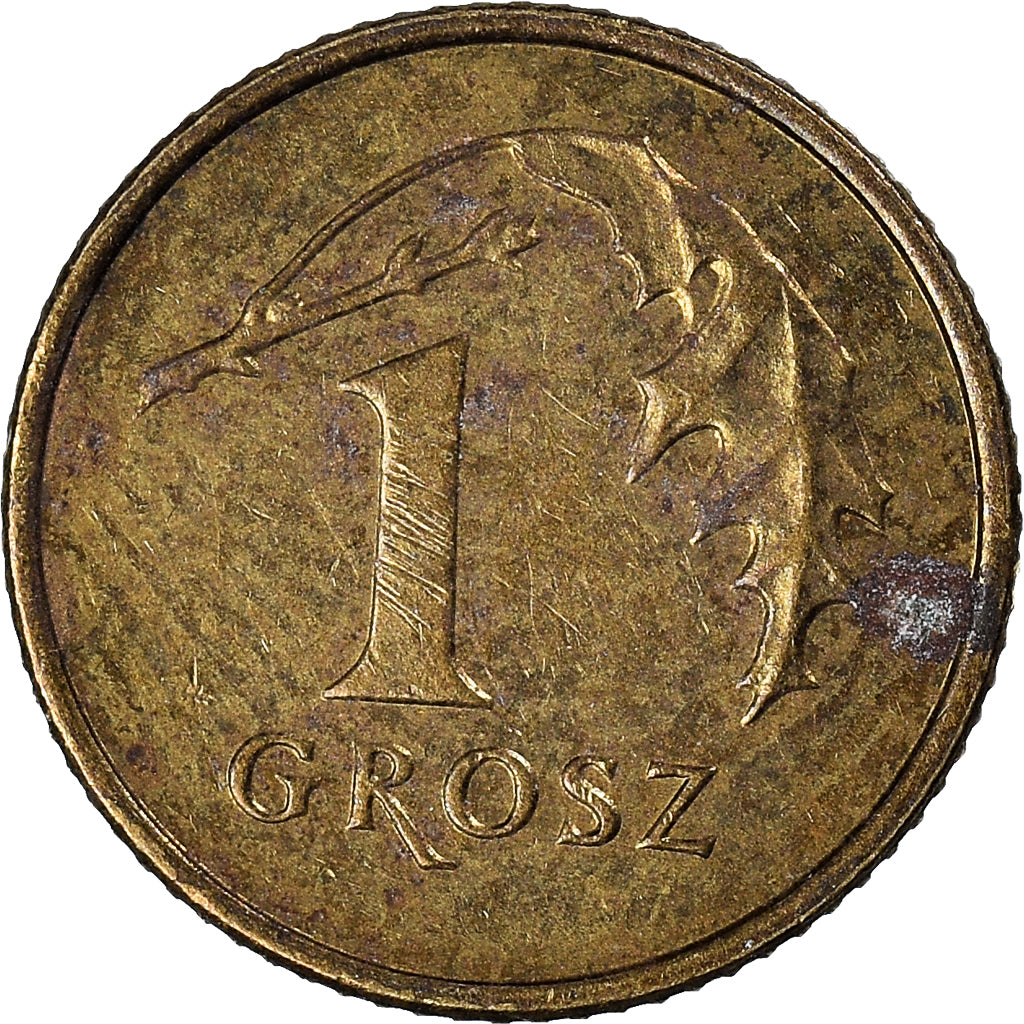 Münze, Polen, Grosz, 1999