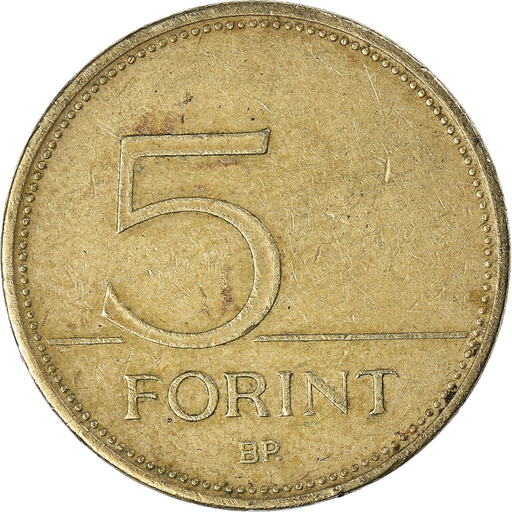 Moneda, Hungría, 5 Forint, 1994