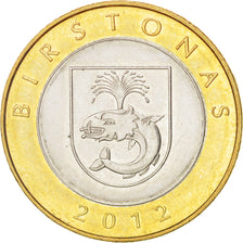 Coin, Lithuania, 2 Litai, 2012, MS(63), Bi-Metallic, KM:112