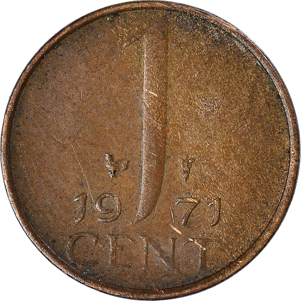 Moneda, Países Bajos, Cent, 1971