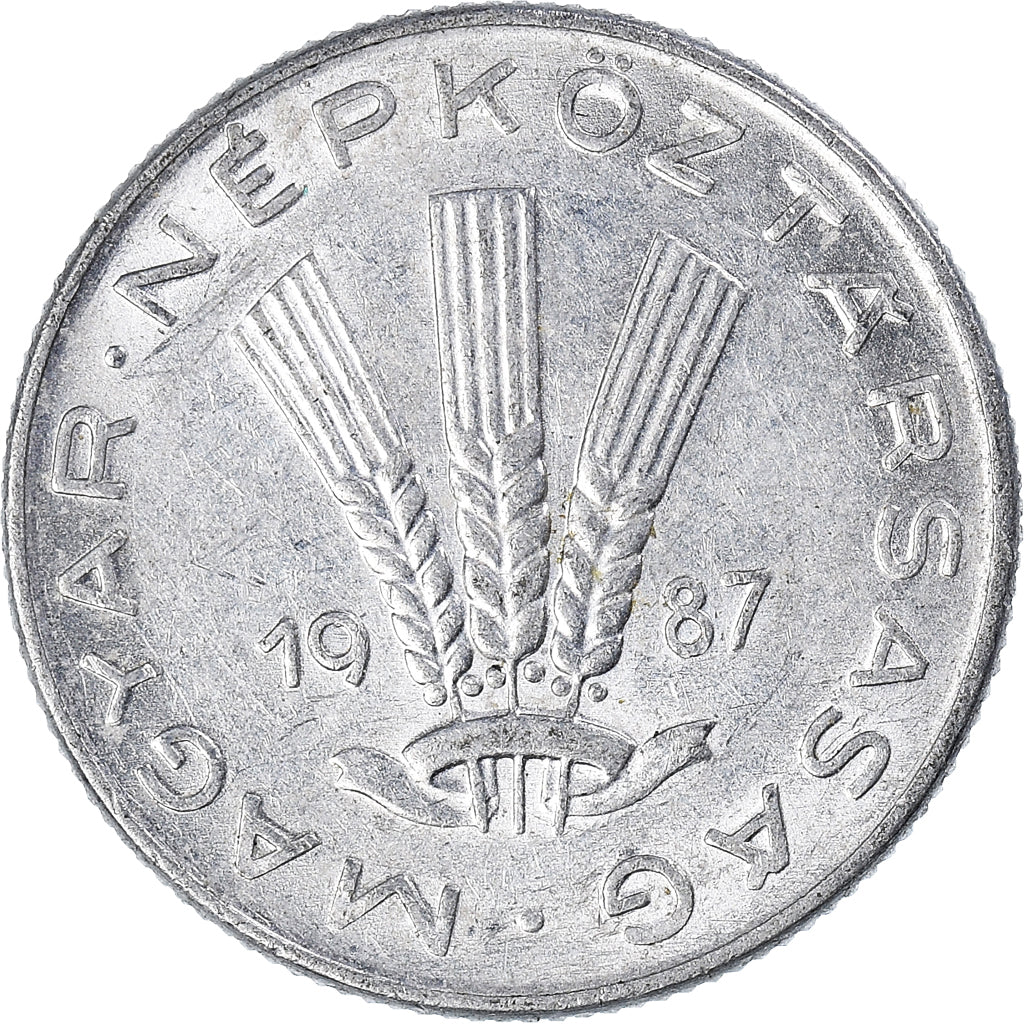 Moeda, Hungria, 20 Fillér, 1987