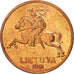 LITHUANIA, 50 Centu, 1991, KM #90, AU(55-58), Bronze, 21, 3.00