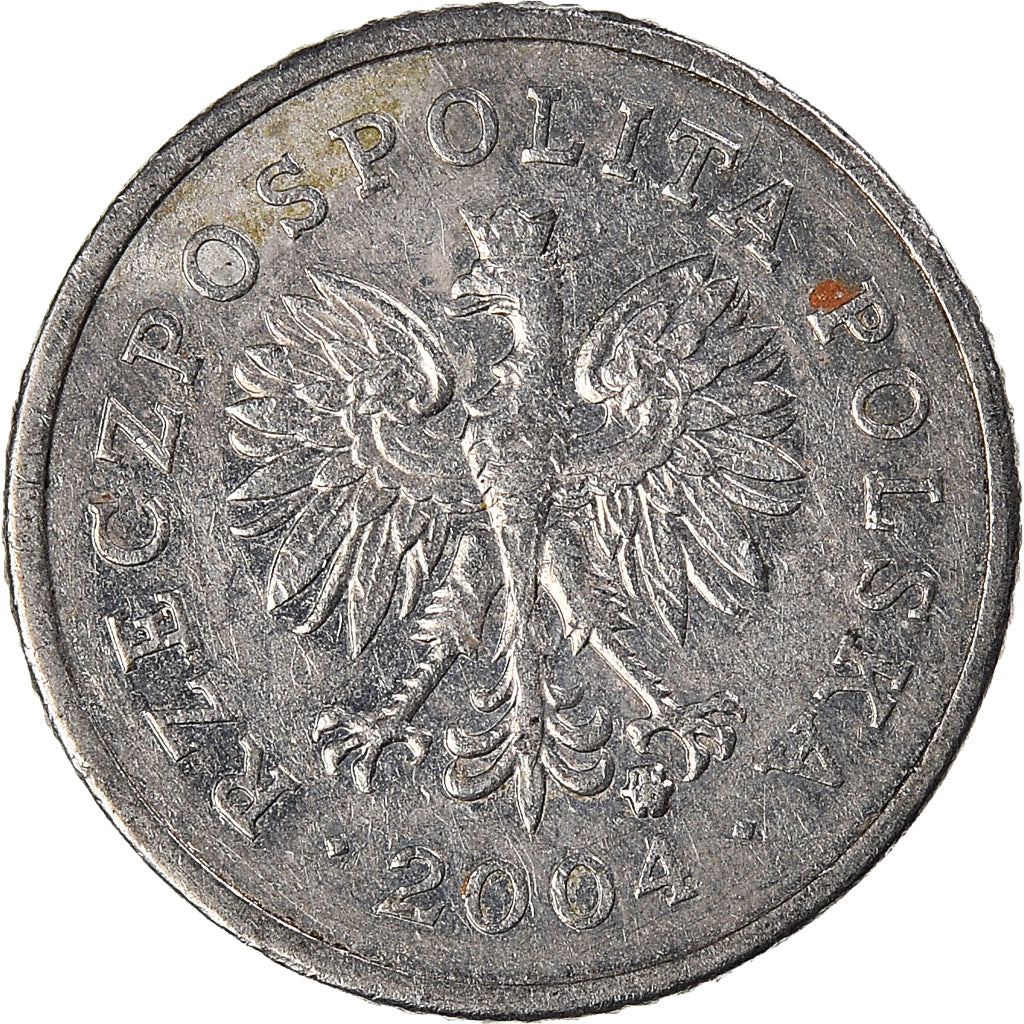 Münze, Polen, 10 Groszy, 2004