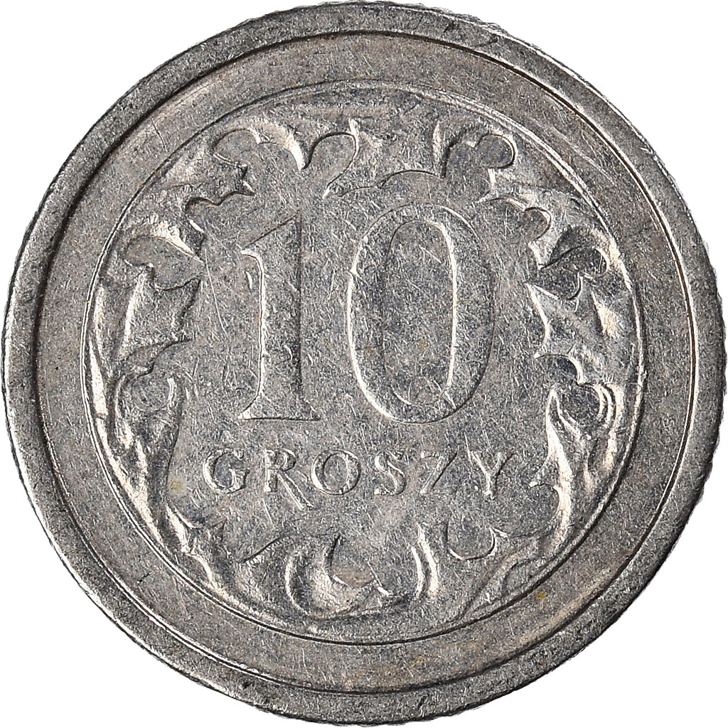 Münze, Polen, 10 Groszy, 2004
