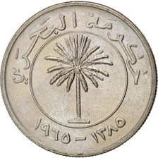 BAHRAIN, 50 Fils, 1965, KM #5, MS(63), Copper-Nickel, 20, 3.14