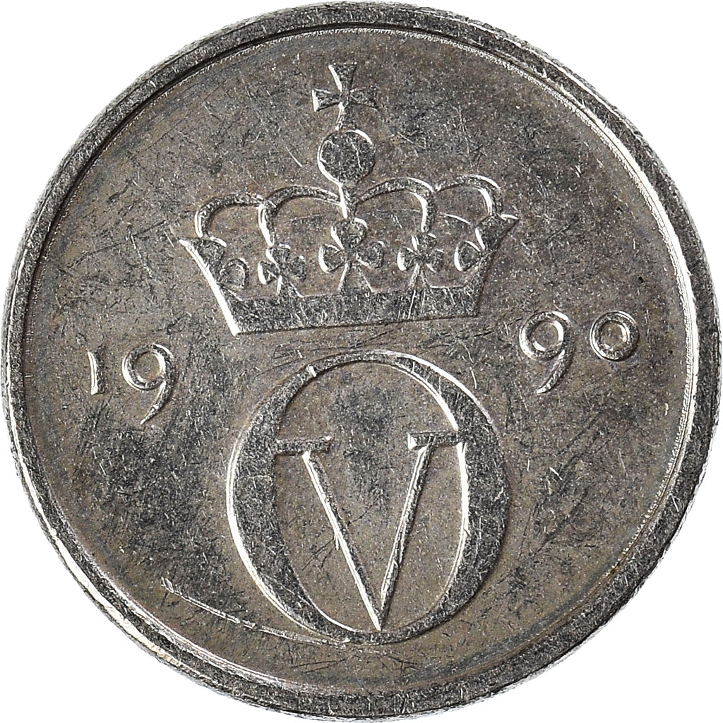 Moneta, Norvegia, 10 Öre, 1990
