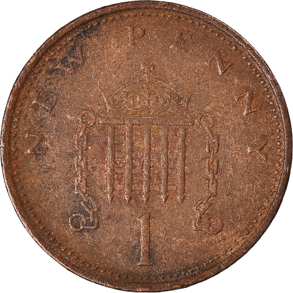 Moeda, Grã-Bretanha, New Penny, 1976