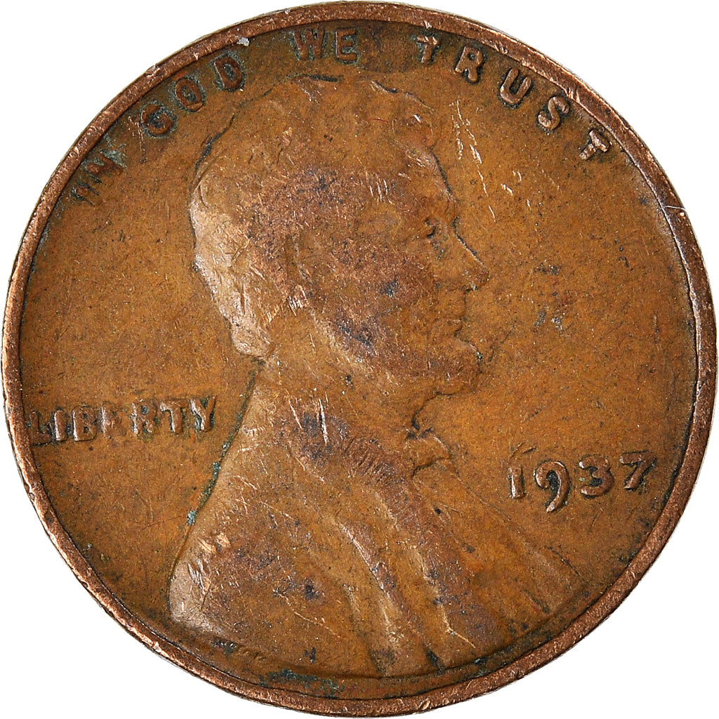 Munten, Verenigde Staten, Cent, 1937