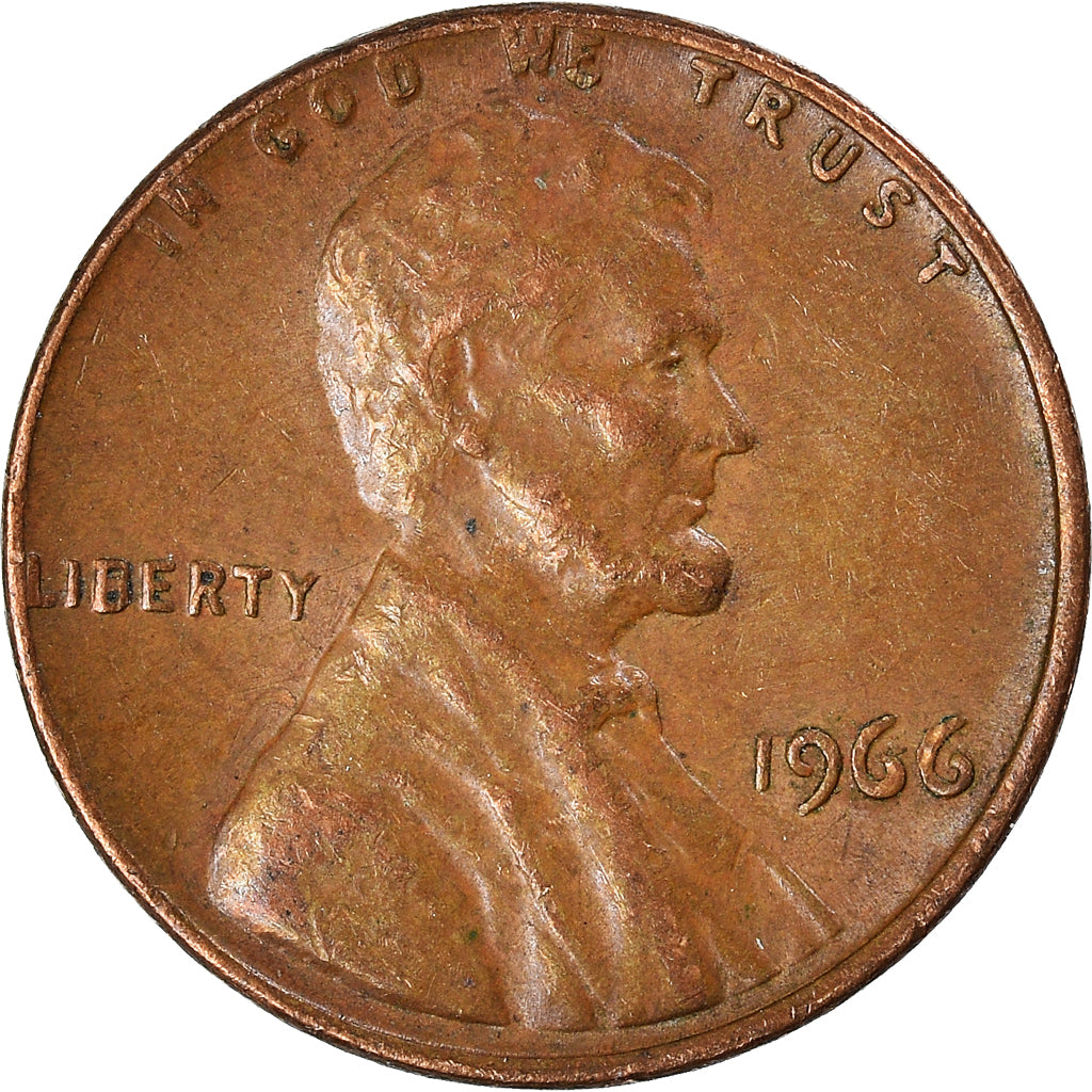 Munten, Verenigde Staten, Cent, 1966