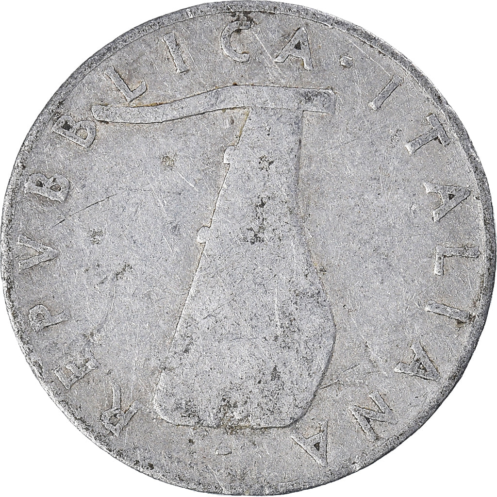 Coin, Italy, 5 Lire, 1952